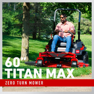 Toro 60 in. (152 cm) TITAN® MAX Zero Turn Mower