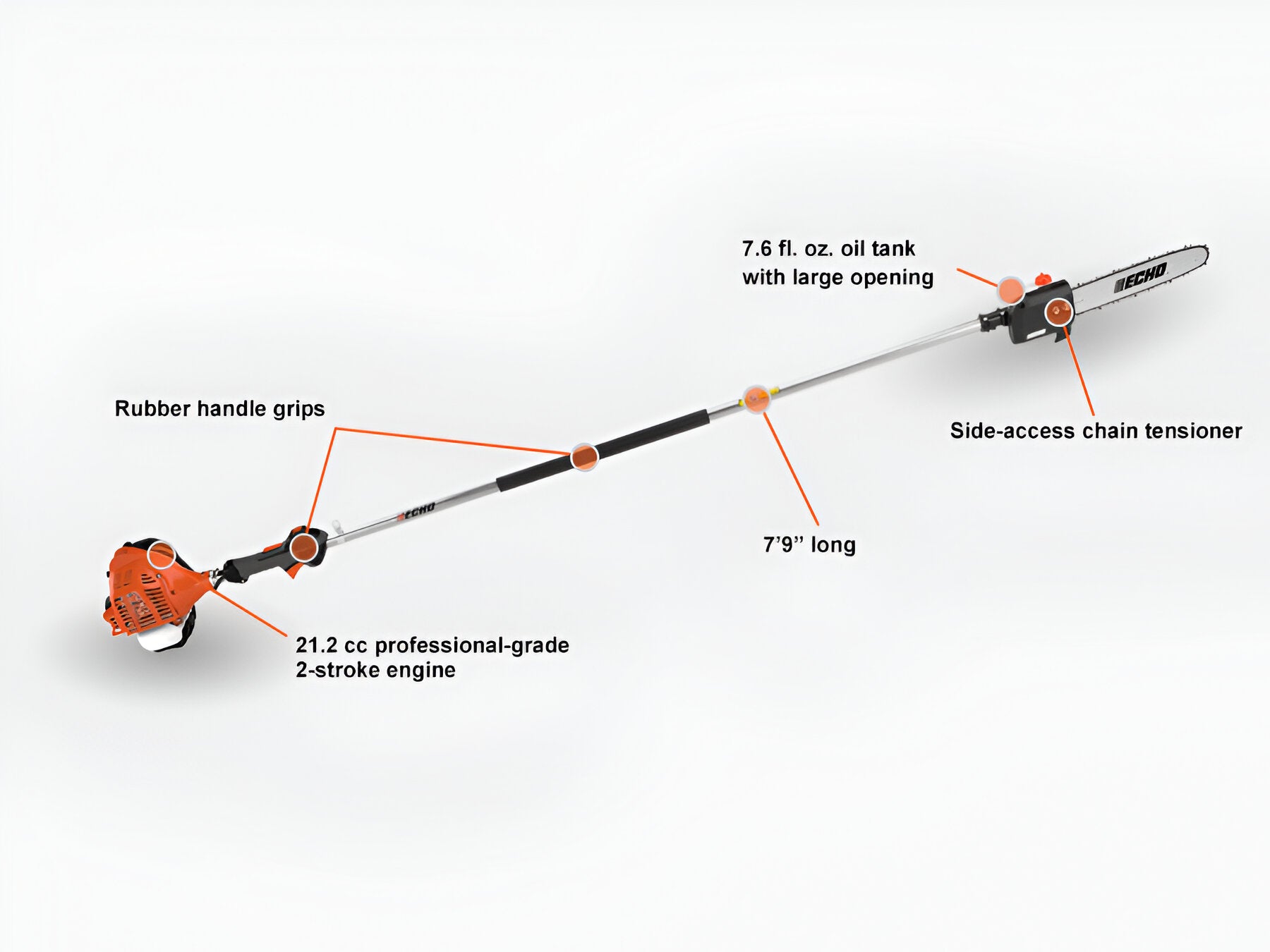 Echo PPF-225 Power Pruner® pole saw